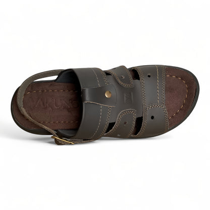 Sandalia Convertible color café