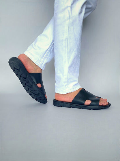 Sandalia Tipo Hermes color negro