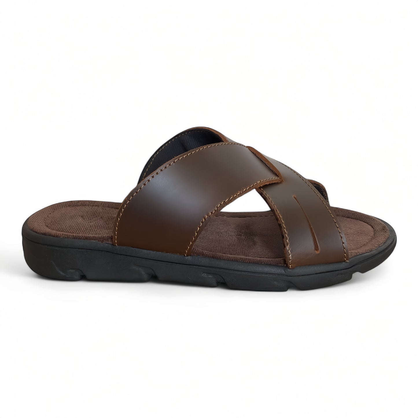 Sandalia Cruzada color marrón