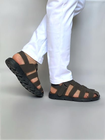 Sandalia Franciscana color café